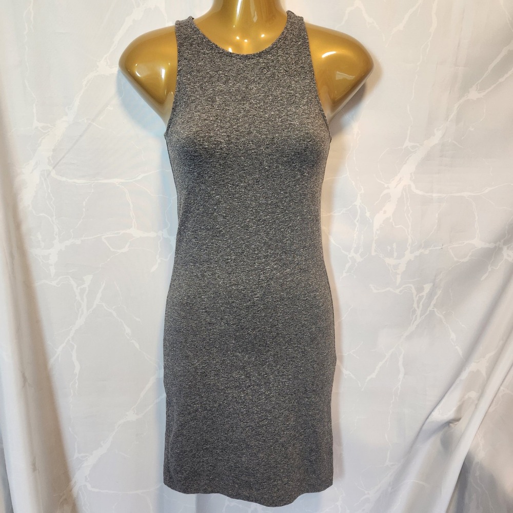 Divided by H&M Miny Bodycon Tank Dress Women's XS Gray Clubwear Party Stretch